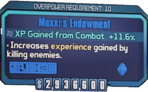 Moxxi's Endowment